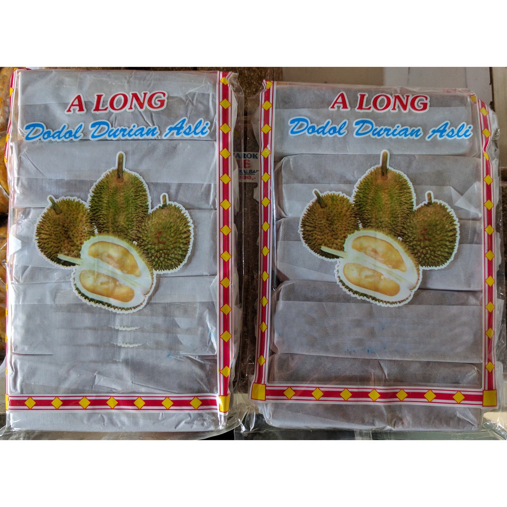 

Lempok / Dodol Durian Along Khas Pontianak kemasan kecil