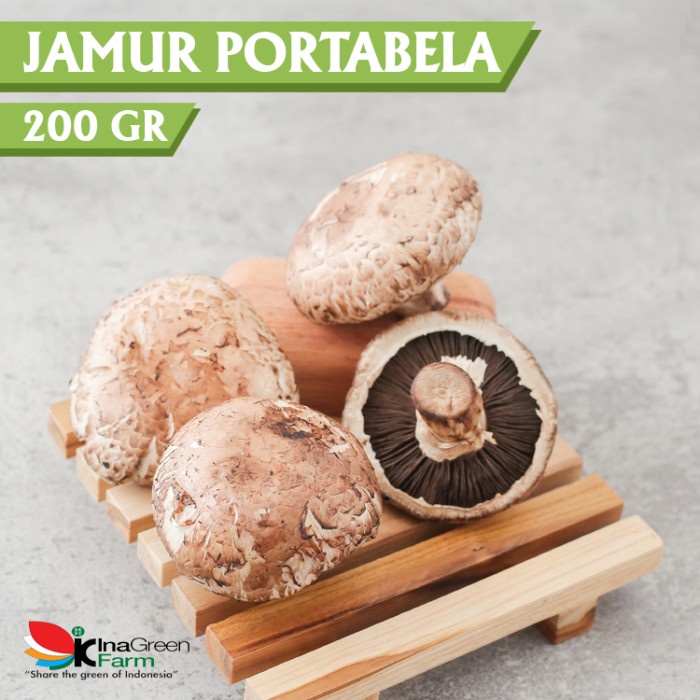 Inagreen Farm Bandung Jamur Portobello 200 Gram