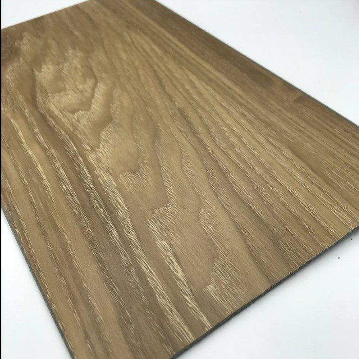 DeCore Lantai SPC Flooring 4mm Parkit Kayu Klik Lantai Sample - A1