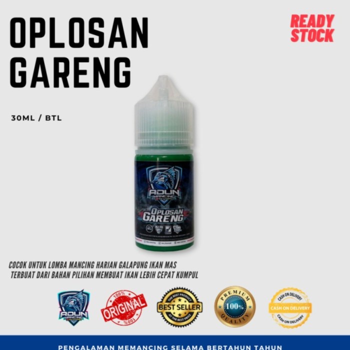 Esen Oplosan Gareng - Essen ikan mas adun mancing