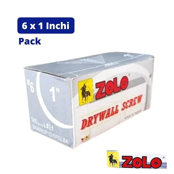 sekrup gypsum 1 x 6 (2,5cm) dus