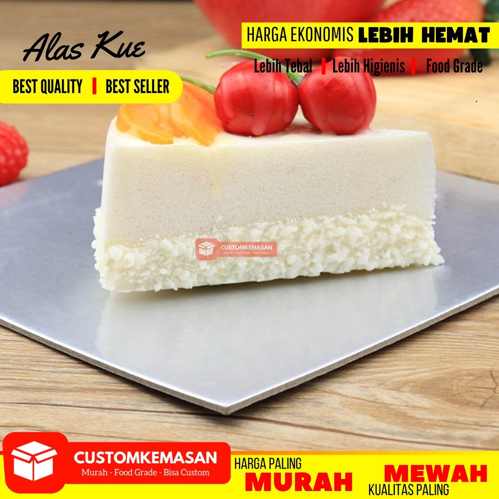 Alas Kue / Alas Kue Tart / Alas Kue Ulang tahun / Alas Kue Silver