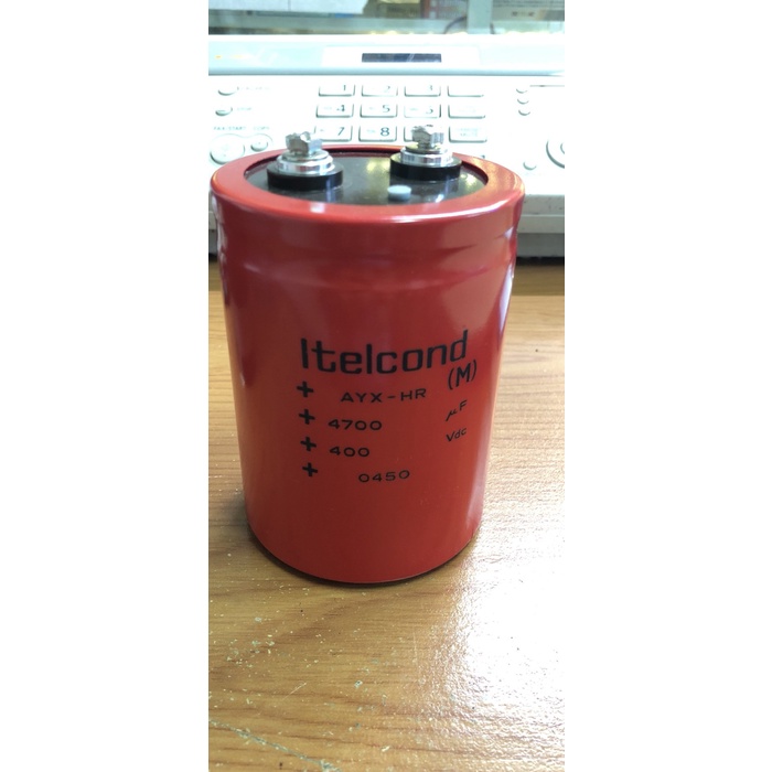 ELCO 4700uf-400V Itelcond 4.700uf 400v JI27