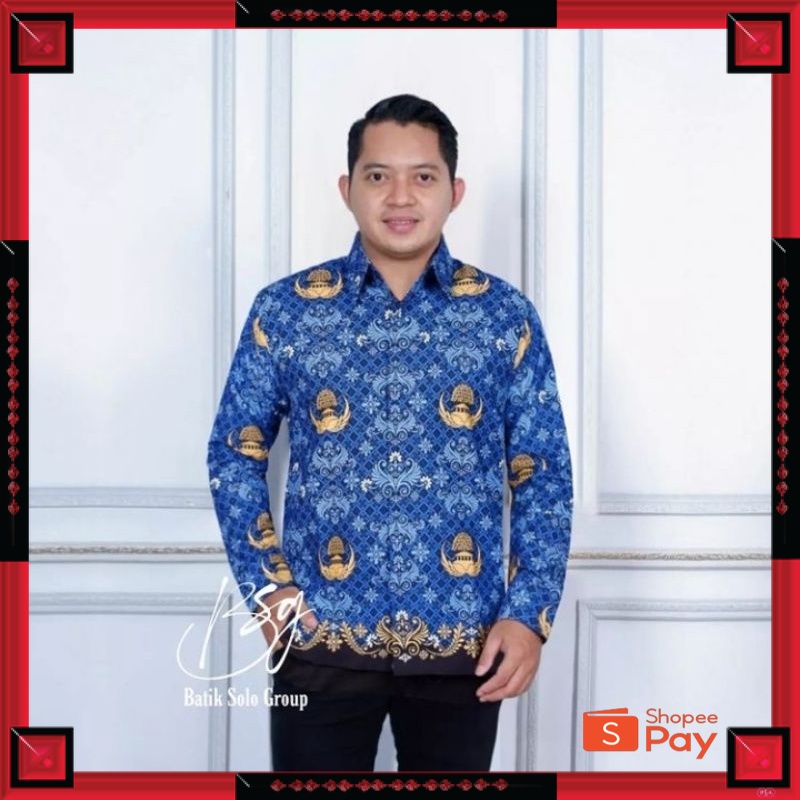 12.12 SERAGAM SALE / Seragam Batik korpri pria / batik korpri pria / seragam pns batik korpri / baju