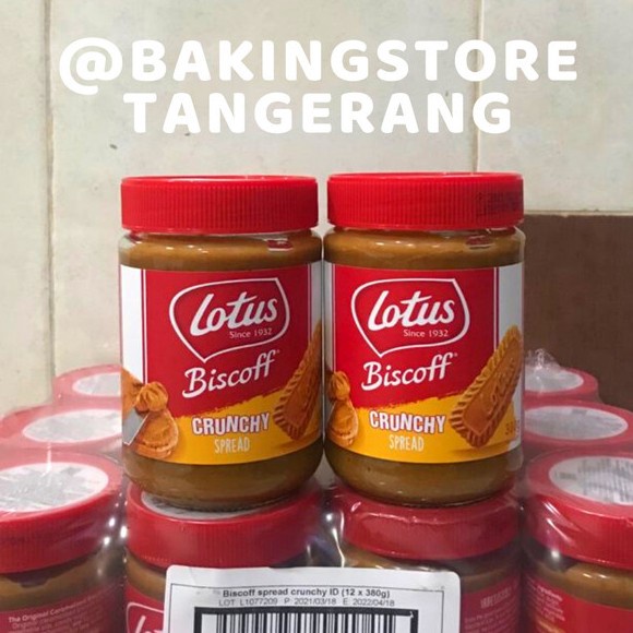 

BEST SELLER- Lotus biscoff spread crunchy 380 gr - ED Januari 2024