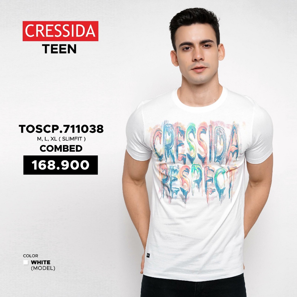 CRESSIDA Kaos Oblong Baju Cowok Cressida Original - TOSCP.711038