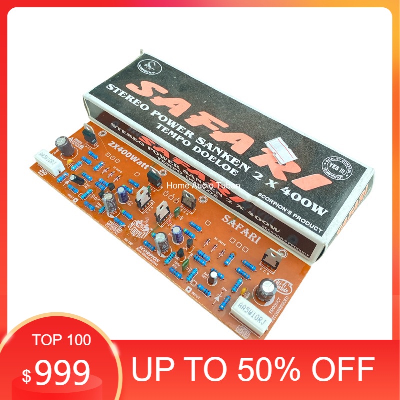 PROMO Kit Driver Safari 400w Stereo Scorpion