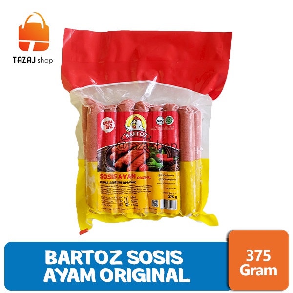 

Bartoz Sosis Ayam Original 375gr