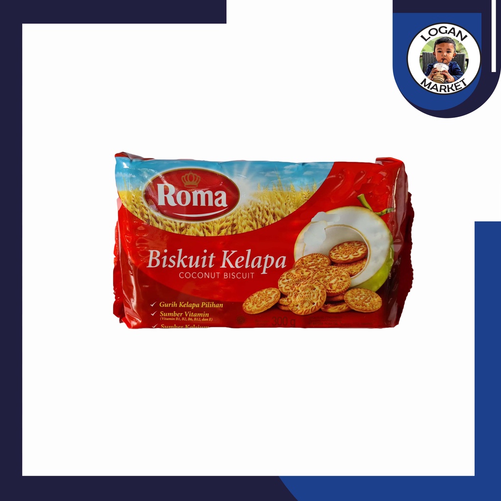 

Roma Biskuit Kelapa 300gr 300gram 300 gram