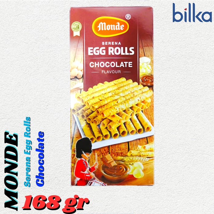 

MONDE Serena Egg Rolls Chocolate 168gr