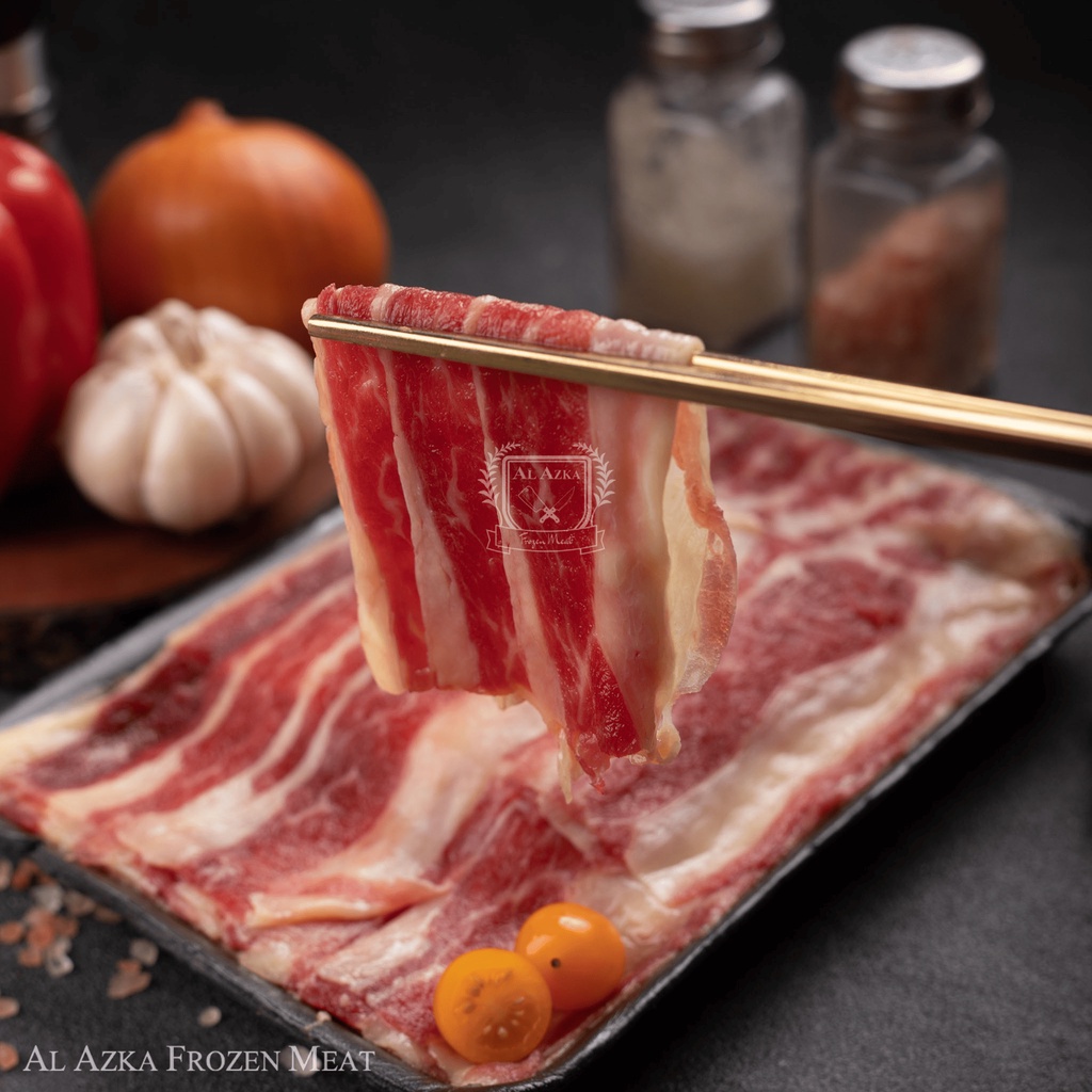 

COD AUS Slice Beef / Daging Sapi Lapis / Brisket Yakiniku Sukiyaki 500 Gram