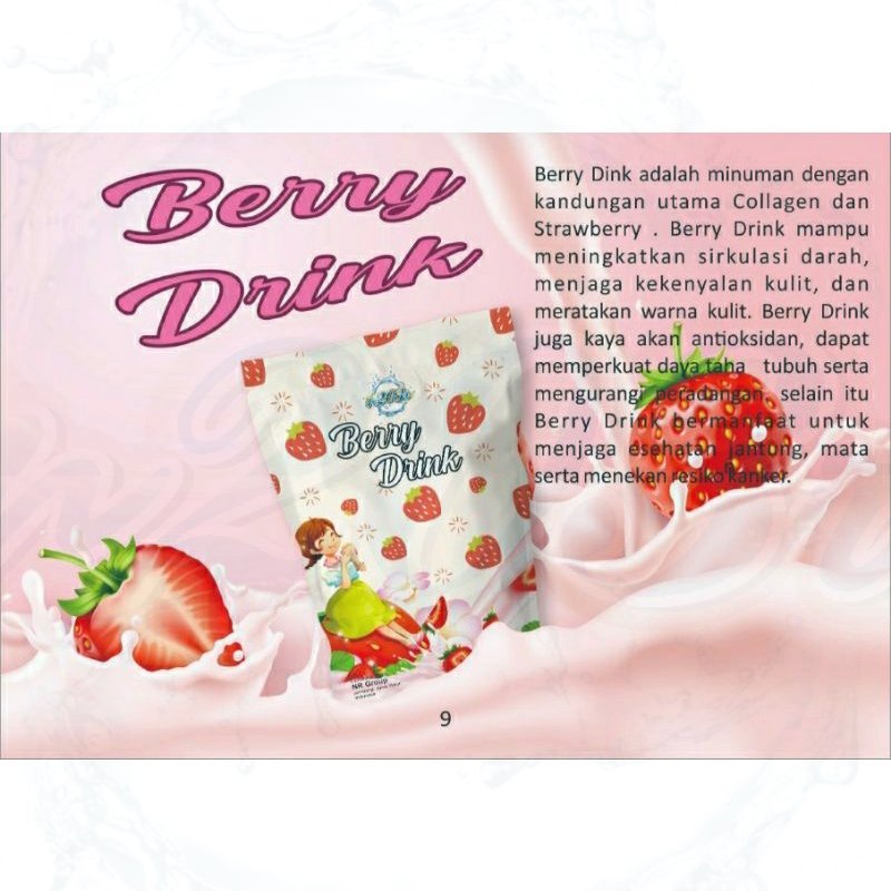 (FIN'S) Minuman Collagen Berry Drink N203R 55gr (FIN'S)