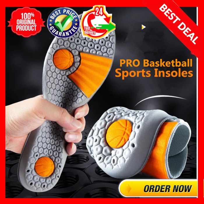 INSOLE OLAHRAGA SUPER EMPUK INSOLE PREMIUM SOL SEPATU SPORT BASKET