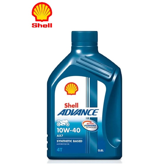 SHELL ADVANCE AX7 10W 40 1L 1000ML OLI
