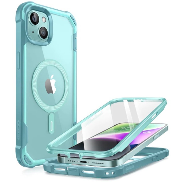 Official i-Blason Ares Mag with Screen Protector Hard Case iPhone 15 Pro Max 15 Pro Casing Cover Har