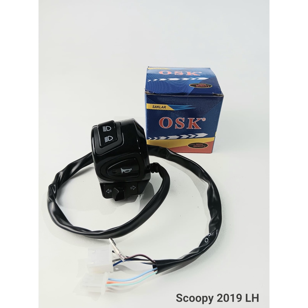 Saklar lampu kiri saklar holder assy LH Scoopy 2019