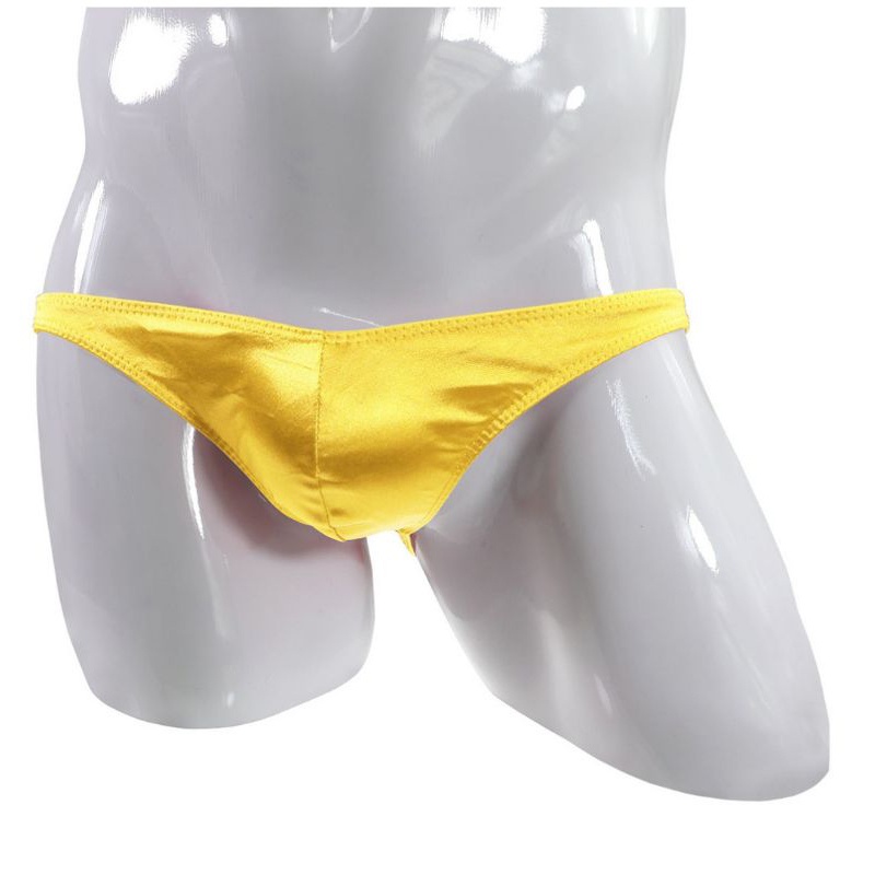 Ling Celana Dalam Pria Satin mengkilap Men Panty Pakaian Dalam Laki laki Dalaman Cowo