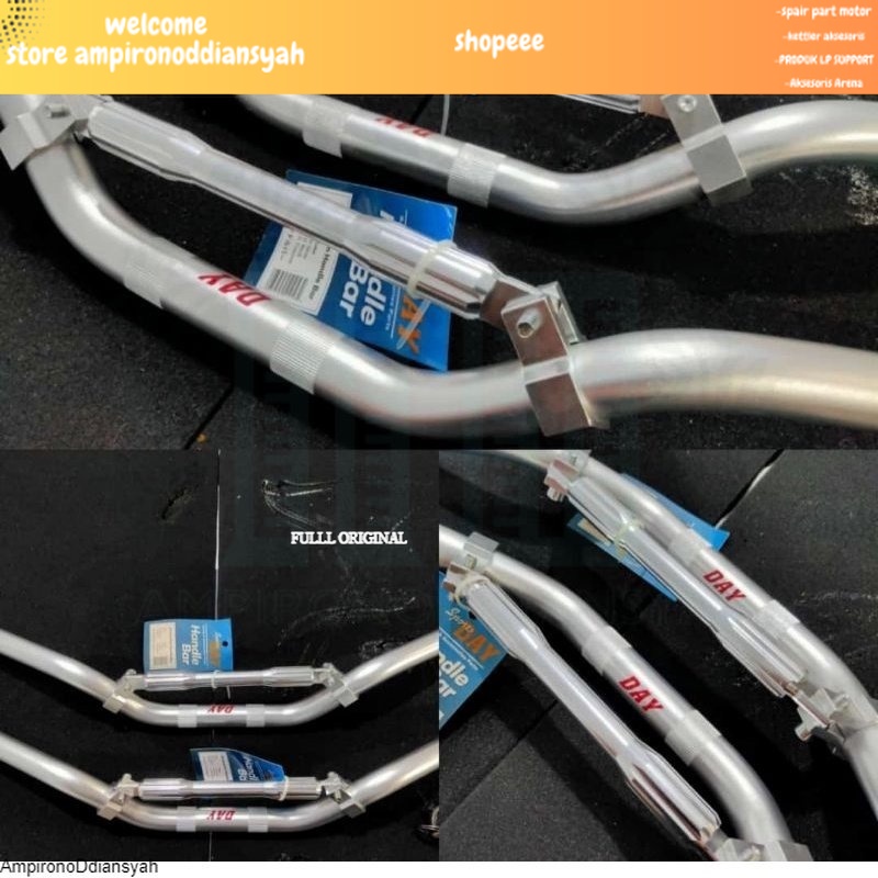 Setang Stir Daytona Day Replika Daytona tipe low Stabiliser Big JOSGANDOOOSSS day stang day handgrip