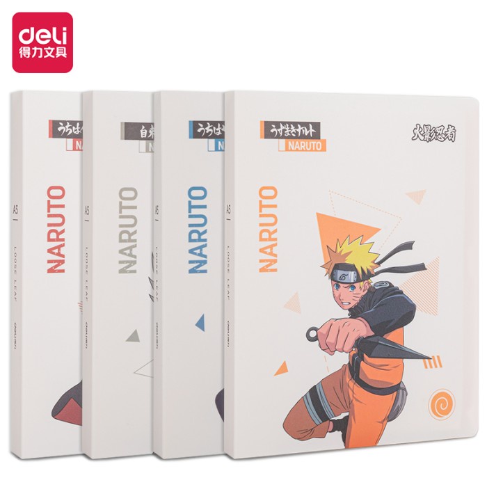 

Deli Loose-Leaf Notebook/Binder Naruto B5 FreeRefill Waterproof GHB560 - B5