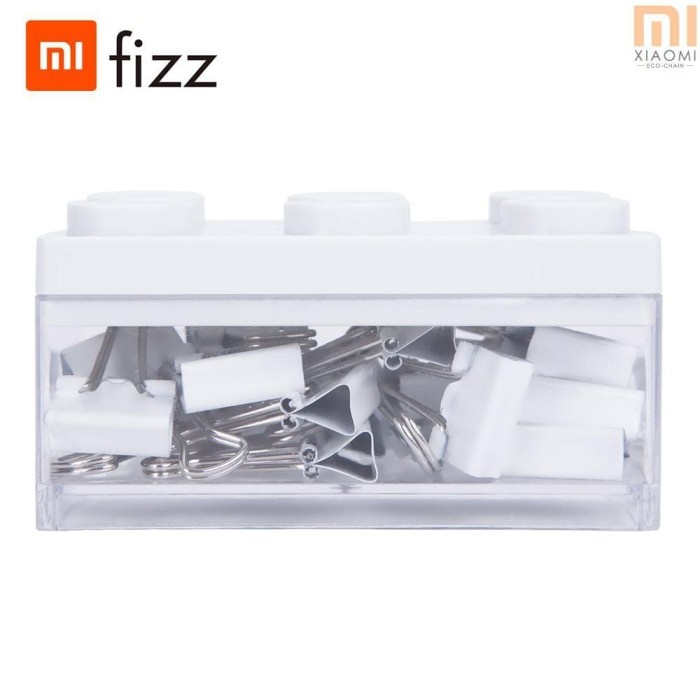 

Youpin Fizz Colorful Binder Long Tail Clips klip kertas - Biru - Biru Muda