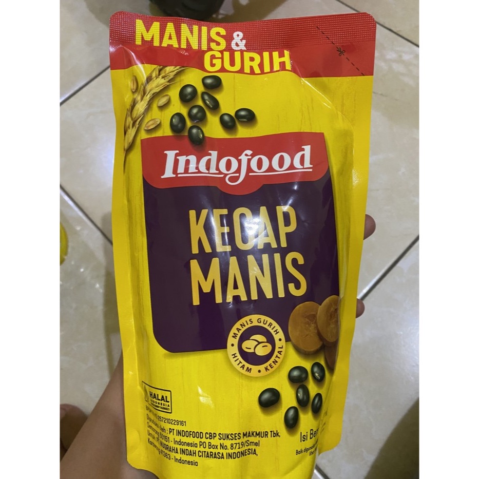 

Indofood Kecap Manis Refill 520ml - Manis dan Gurih