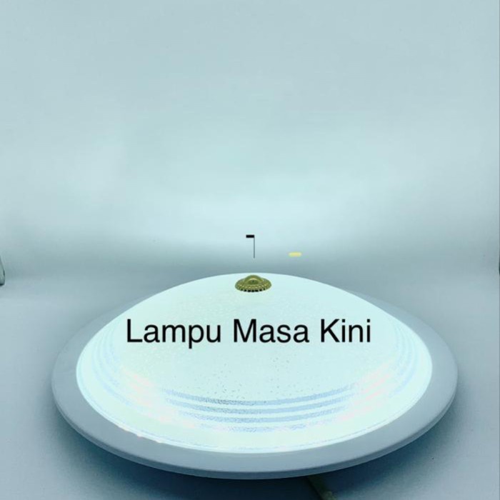 Lampu plafon led 24 watt cahaya Putih tutup kaca bulat
