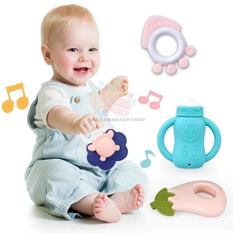 Teether bayi gigitan bayi teether mainan bayi teether baby chewing toy teether