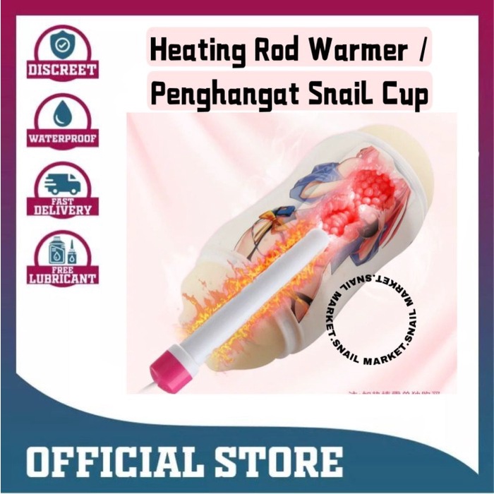 Heating Rod Warmer Stick Pemanas USB for Snail Cup Tenga