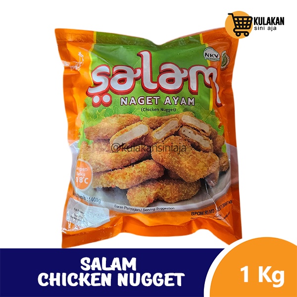 

Salam Chicken Nugget - Naget Ayam 1 Kg