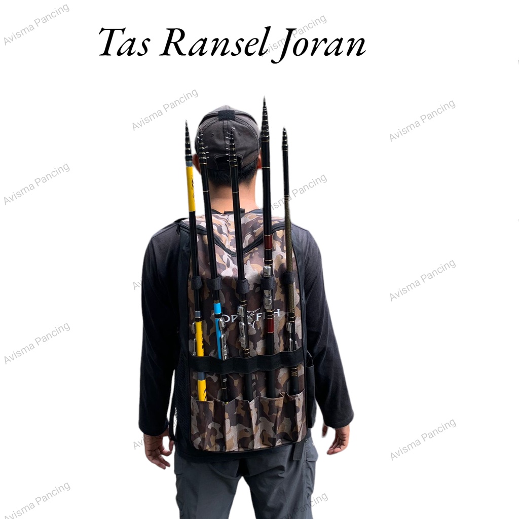 Tas Pancing Kotak Tas Ransel Tas Gendong Kotak Slot Tegek Pancing Angler