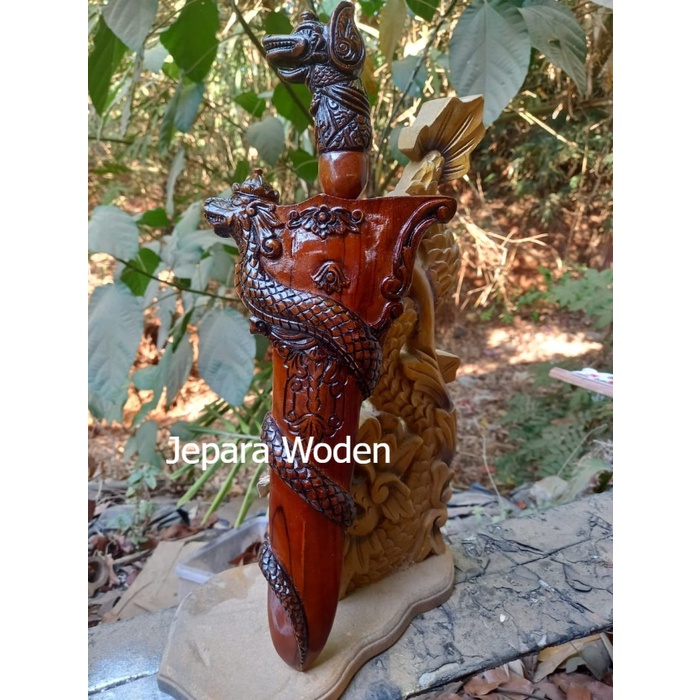 termurah warangka keris patrem  atau warangka betok naga mahkota lilit murah meriah JW1233