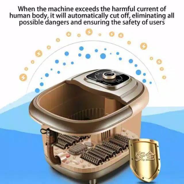 rendaman kaki foot spa kaki Alat spa alat pijat kaki steamer refleksi kaki sauna roller pijat S