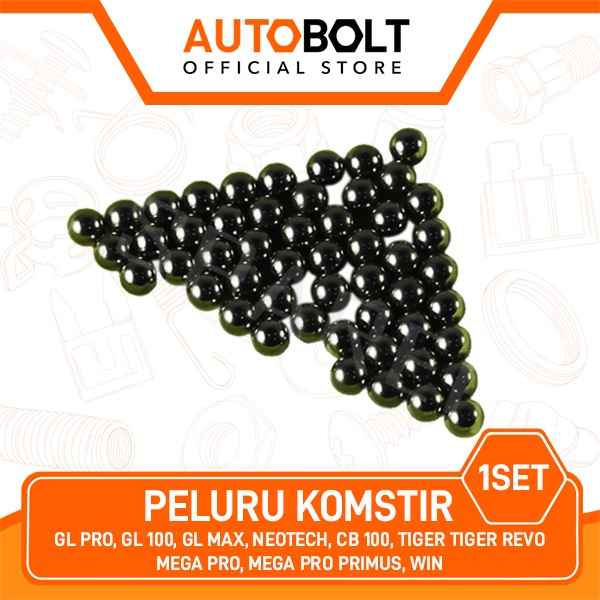 Peluru Komstir GL Pro Max 100 Neotech & Mega Pro Primus & Tiger Lama Revo New & CB 100 & Win Pelor C