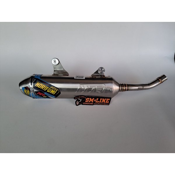 Ready Slip on YZ125 YZ 125 Silencer YZ125 YZ 125 Norifumi NR second