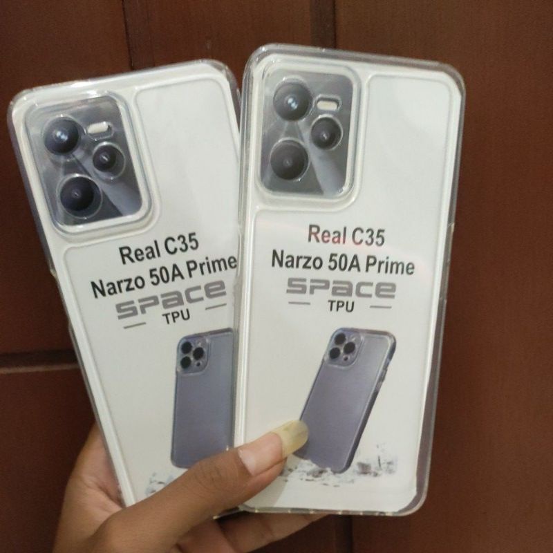 Softcase Bening REALME C35 Case Clear Transparan