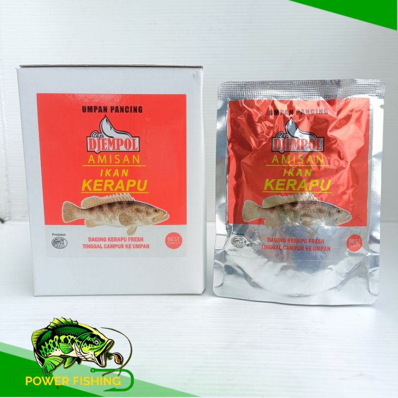 Amisan Djempol Kerapu - Umpan pancing pelangi kerapu - Djempol Kerapu - Pelangi Kerapu