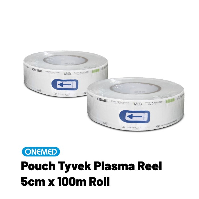 ONEMED Pouch Tyvek Plasma Roll 5 cm x 100 M Roll