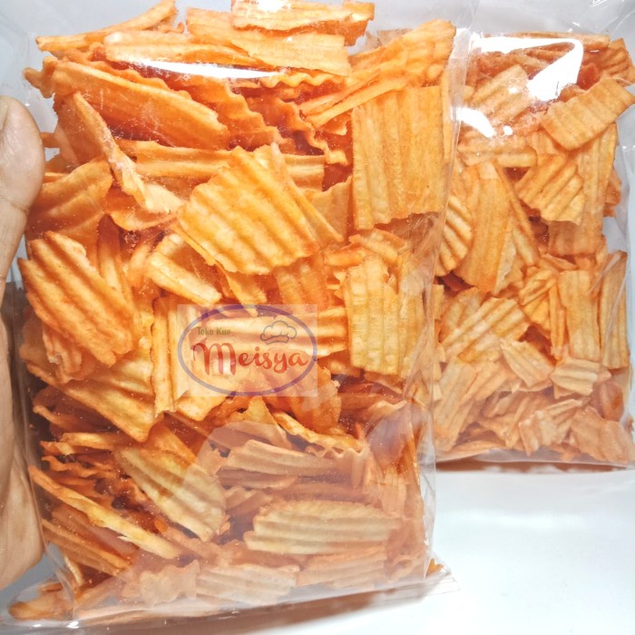 

[SUKSES] TERLARIS CHUBA KRIPIK SINGKONG BALADO / KERIPIK CHUBA / SNACK KILOAN / 500 GRAM 500 GRAM