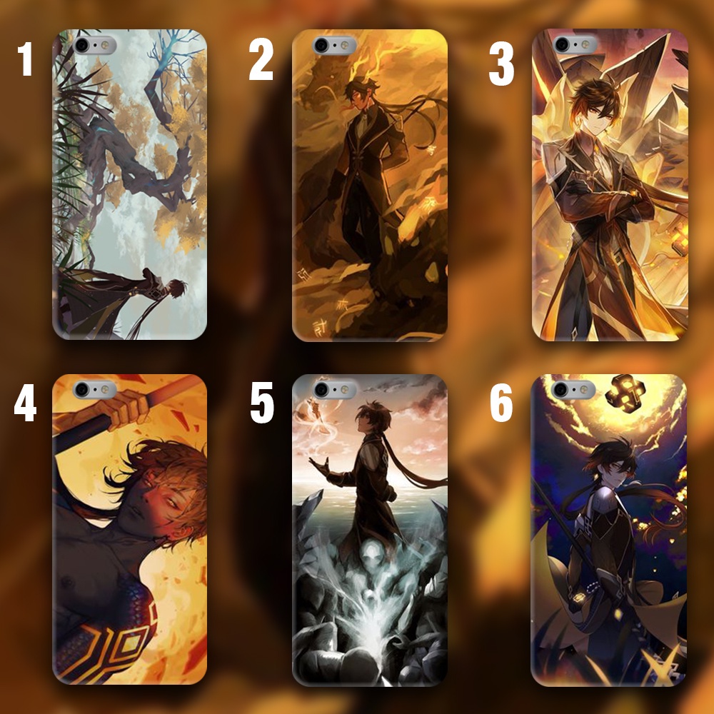 GENSHIN IMPACT ZHONGLI SOFTCASE HARDCASE PREMIUM (CASING)