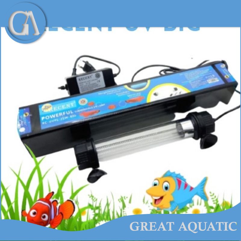 Lampu UV Filter Kolam RECENT UV 25 Watt BIG Filter Sterilisasi
