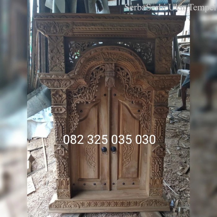 Gebyok Kudus Ukir Minimalis, Pintu Gapura Gebyok Kayu Jati Murah - Jendela Gebyok Termurah