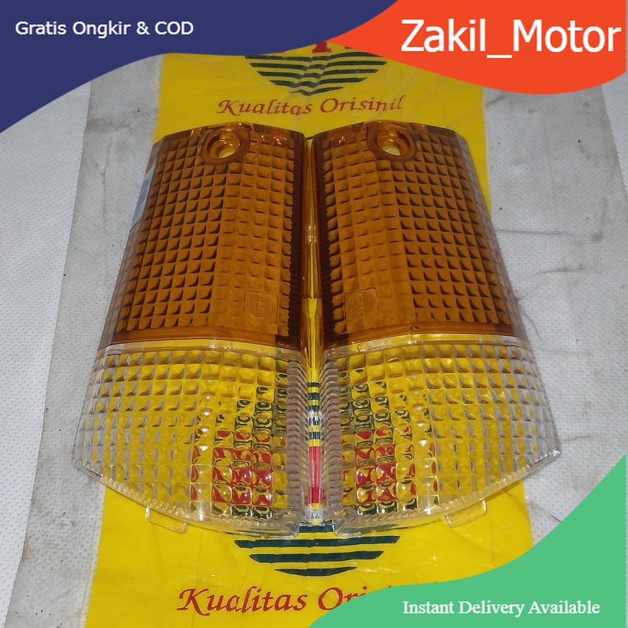 Mika Lampu Sen Depan Astrea Prima 1989 1990 1991 WIN | kaca riting sein depan kanan kiri motor honda