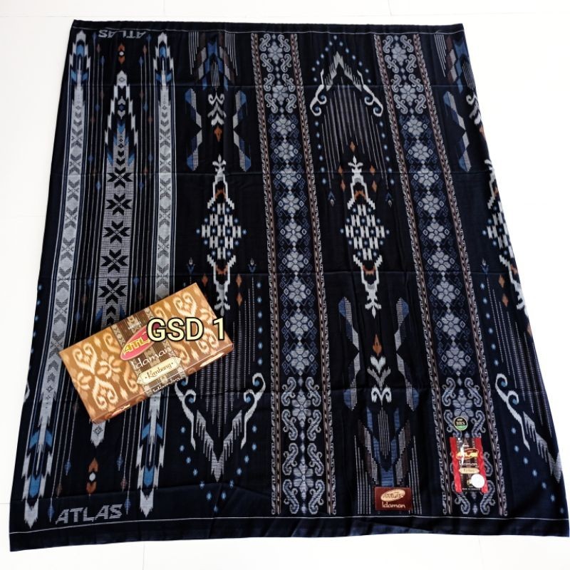 SARUNG ATLAS MOTIF BHS IDAMAN KEMBANG 555 / ATLAS IDAMAN HARMONI /SARUNG ATLAS KUWALITAS