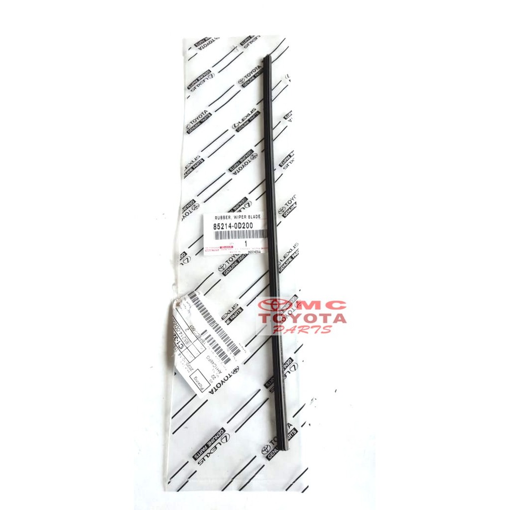 Karet Rubber Wiper Depan Kiri Toyota Sienta 85214-0D200 Original