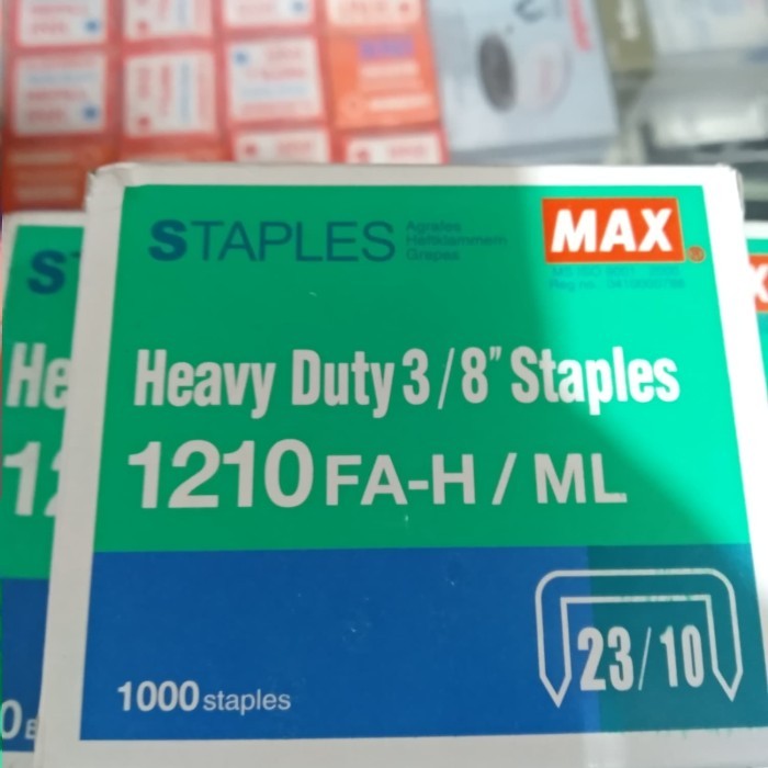 

isi steples tembak max 23/10