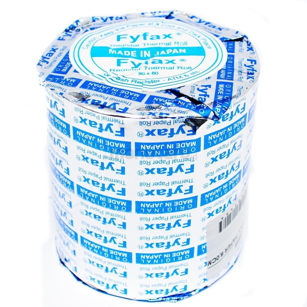 

Kertas Struk Thermal Paper Roll - Fyfax 80x80
