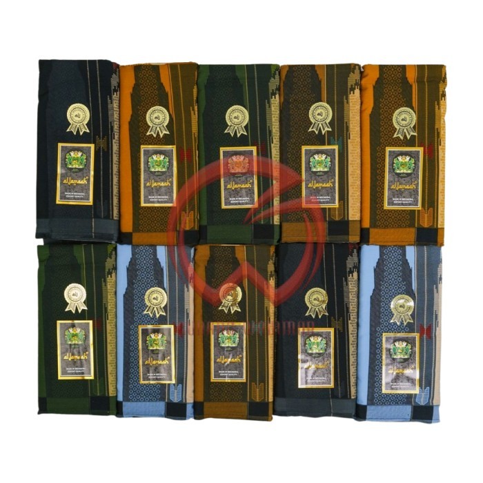 Grosir 10 Pcs Sarung Samarinda Al-Jamaah Motif 9178 TERBATAS