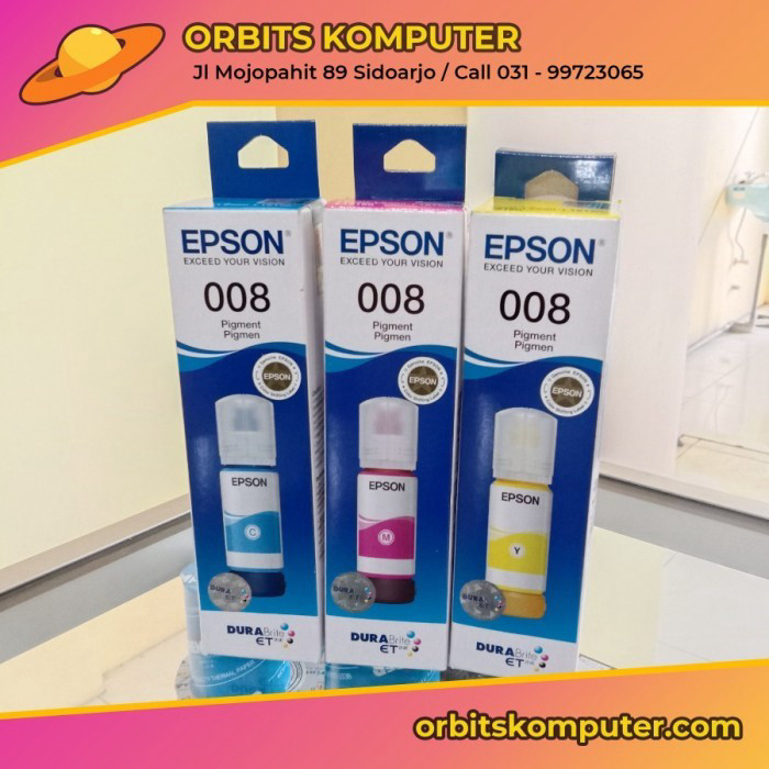 

EPSON 008 YELLOW PIGMENT 70ML TINTA PRINTER