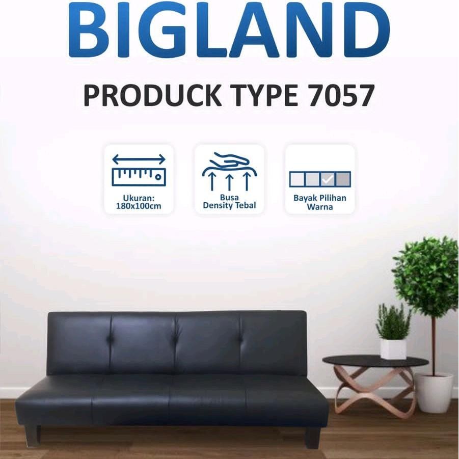 Sofabed Bigland 7057 Hitam