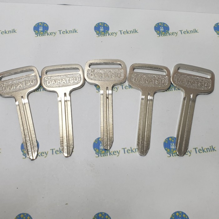 Bahan Duplikat Kunci / Kunci Polos / Daihatsu flat